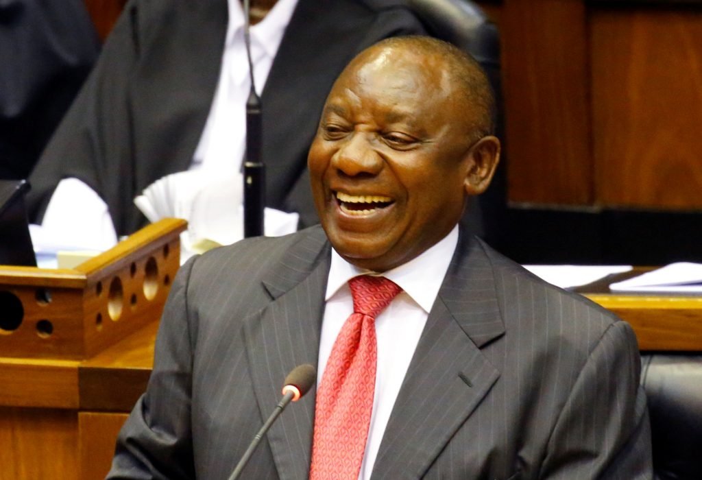 Novo presidente da África do Sul, Cyril Ramaphosa REUTERS/Mike Hutchings