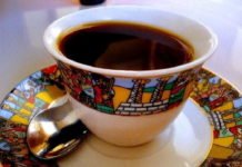 A break for the Ethiopian coffee